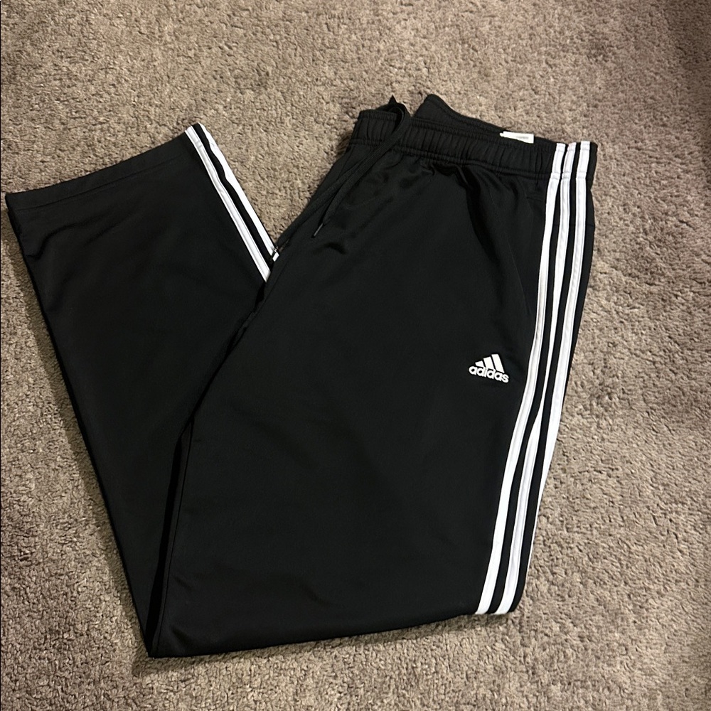 Adidas Mens Joggers with White Stripes FREE SHIPPING